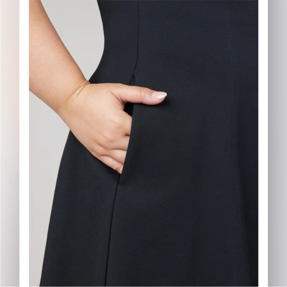 Spanx Women’s NWT Perfect Fit & Flare Dress Black Sz 2X - Picture 8 of 12